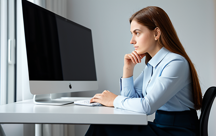 A calm and professional individual, dressed in modest, appropriate business attire, sits thoughtfully at a contemporary desk in a serene, brightly lit office. The subject's expression conveys deep contemplation and an active internal process of analyzing thoughts. Their posture is natural and composed. Perfect anatomy, correct proportions, natural pose, well-formed hands, proper finger count, natural body proportions. Professional photography, high resolution, soft, natural lighting, sharp focus. safe for work, appropriate content, fully clothed, professional, modest.